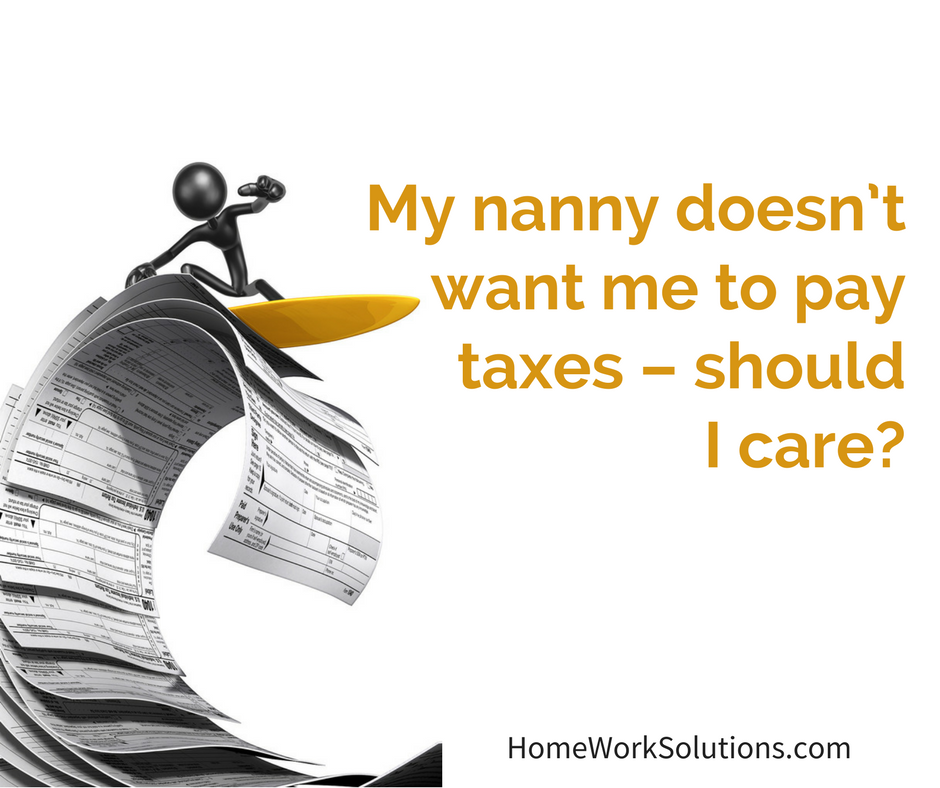 homework solutions nanny pay